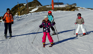 Photo de groupe des adhérents des Jeudis du Ski Tarbais