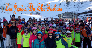 Photo de groupe des adhérents des Jeudis du Ski Tarbais